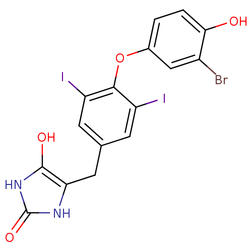 Chemical structure of BindingDB Monomer ID 50375342