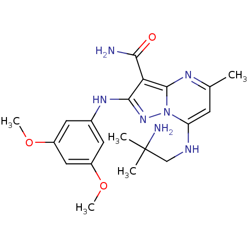 Chemical structure of BindingDB Monomer ID 50375356
