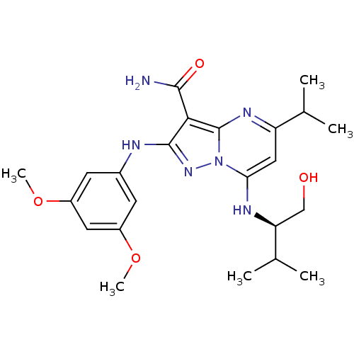 Chemical structure of BindingDB Monomer ID 50375367
