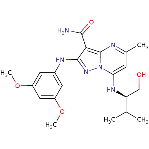 Chemical structure of BindingDB Monomer ID 50375369