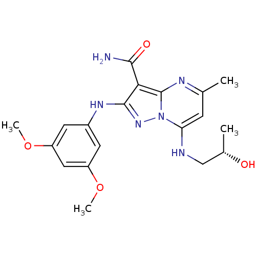 Chemical structure of BindingDB Monomer ID 50375372