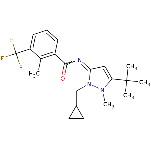Chemical structure of BindingDB Monomer ID 50375381