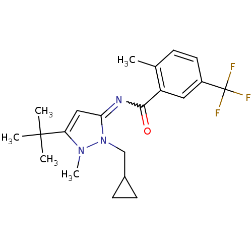 Chemical structure of BindingDB Monomer ID 50375386