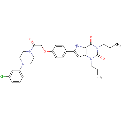 Chemical structure of BindingDB Monomer ID 50375414