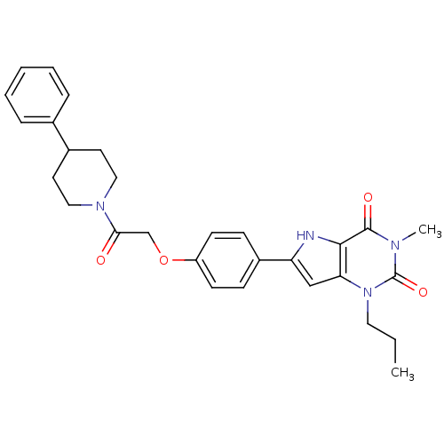 Chemical structure of BindingDB Monomer ID 50375417