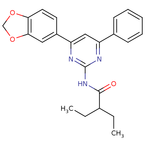 Chemical structure of BindingDB Monomer ID 50375501