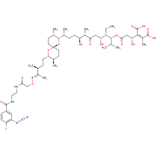 Chemical structure of BindingDB Monomer ID 50375612