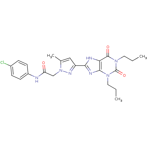 Chemical structure of BindingDB Monomer ID 50375624