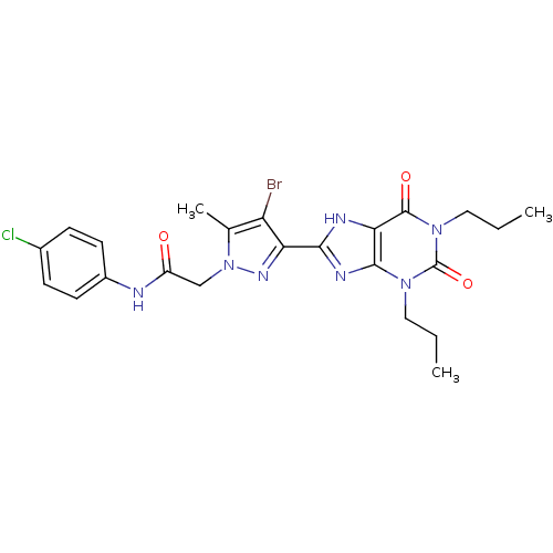 Chemical structure of BindingDB Monomer ID 50375627