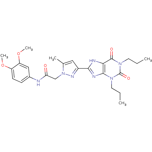 Chemical structure of BindingDB Monomer ID 50375635