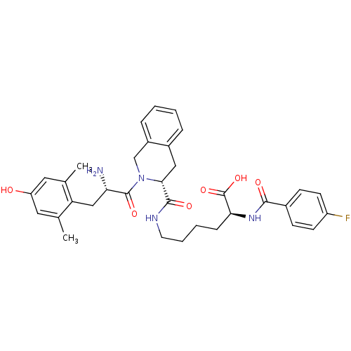 Chemical structure of BindingDB Monomer ID 50375694