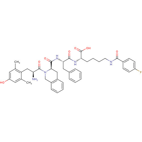 Chemical structure of BindingDB Monomer ID 50375696