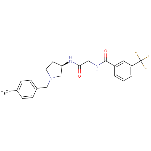 Chemical structure of BindingDB Monomer ID 50375734