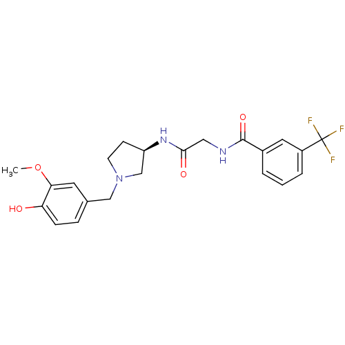 Chemical structure of BindingDB Monomer ID 50375741