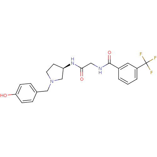 Chemical structure of BindingDB Monomer ID 50375744