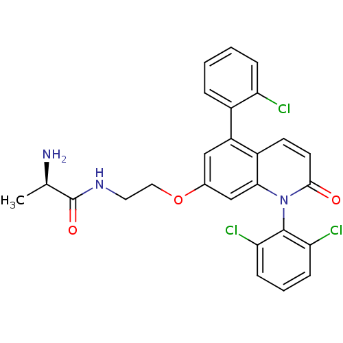Chemical structure of BindingDB Monomer ID 50375796