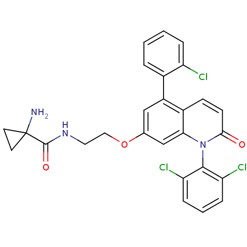 Chemical structure of BindingDB Monomer ID 50375799