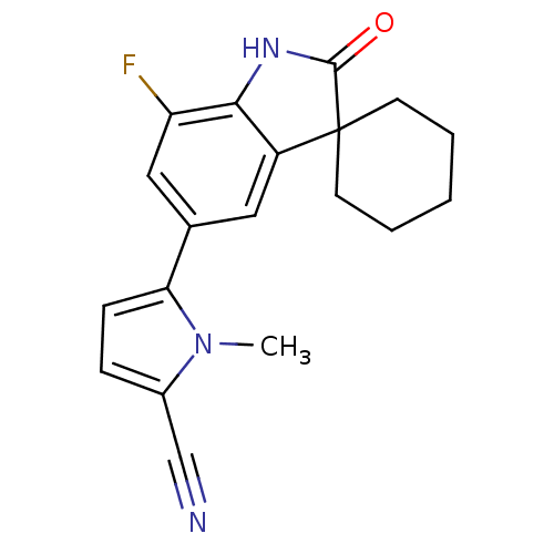Chemical structure of BindingDB Monomer ID 50375822