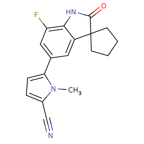 Chemical structure of BindingDB Monomer ID 50375823