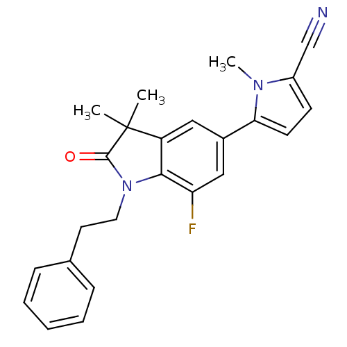 Chemical structure of BindingDB Monomer ID 50375829