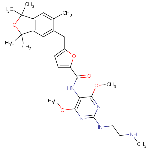 Chemical structure of BindingDB Monomer ID 50375882