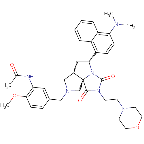 Chemical structure of BindingDB Monomer ID 50375883