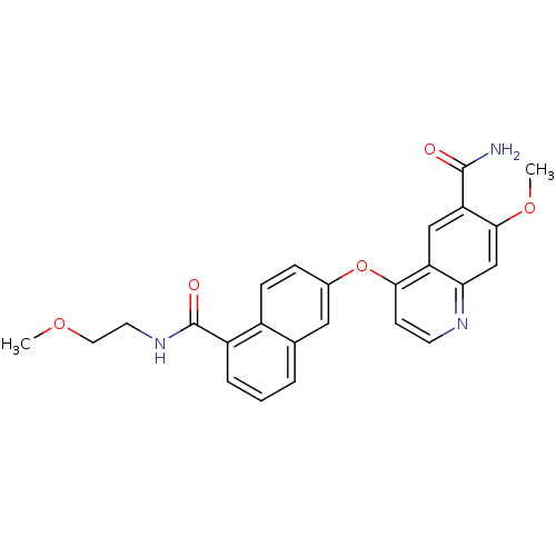 Chemical structure of BindingDB Monomer ID 50375994