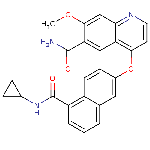 Chemical structure of BindingDB Monomer ID 50375996