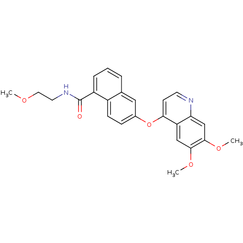 Chemical structure of BindingDB Monomer ID 50376005