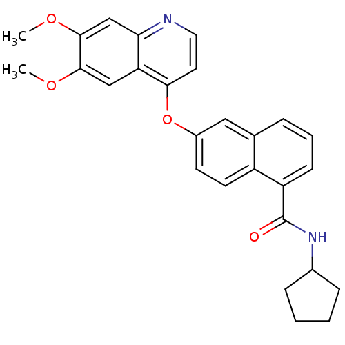 Chemical structure of BindingDB Monomer ID 50376013