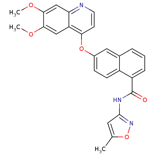 Chemical structure of BindingDB Monomer ID 50376024