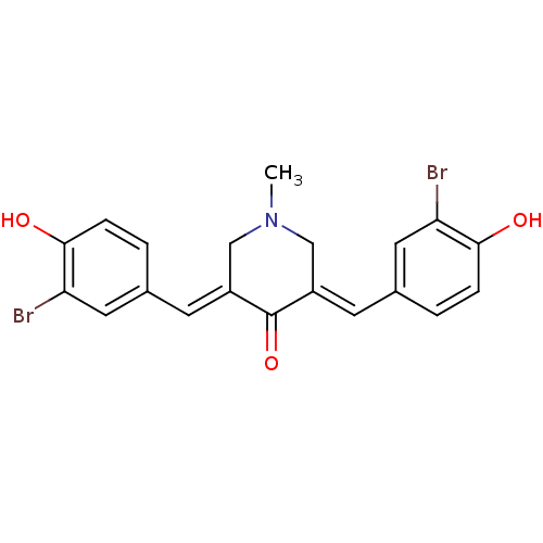 Chemical structure of BindingDB Monomer ID 50376153