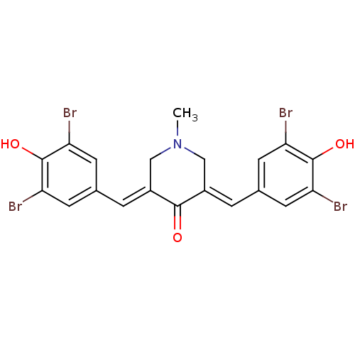Chemical structure of BindingDB Monomer ID 50376167