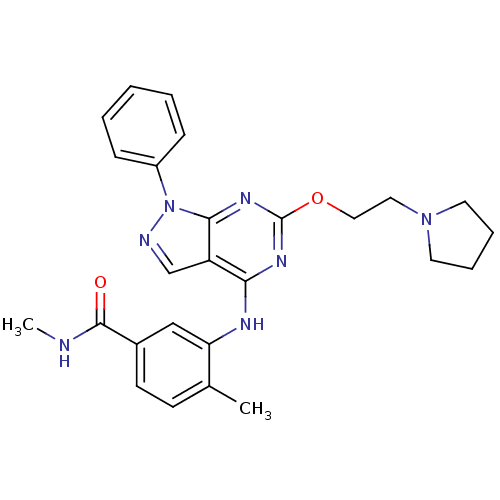 Chemical structure of BindingDB Monomer ID 50376245