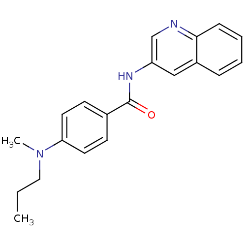 Chemical structure of BindingDB Monomer ID 50376276