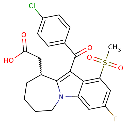 Chemical structure of BindingDB Monomer ID 50376301