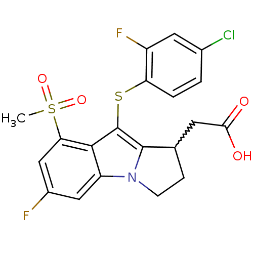 Chemical structure of BindingDB Monomer ID 50376317
