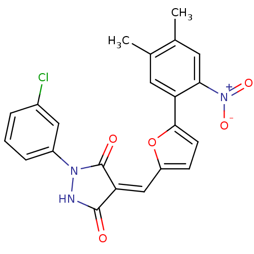 Chemical structure of BindingDB Monomer ID 50376421