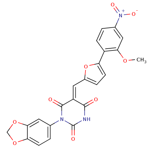 Chemical structure of BindingDB Monomer ID 50376423