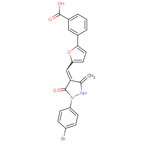 Chemical structure of BindingDB Monomer ID 50376425