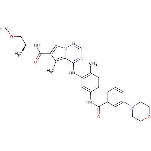 Chemical structure of BindingDB Monomer ID 50376439