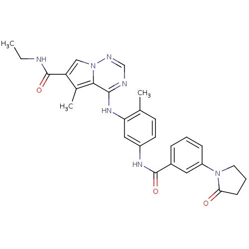 Chemical structure of BindingDB Monomer ID 50376442