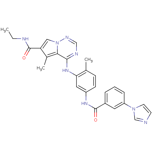 Chemical structure of BindingDB Monomer ID 50376443