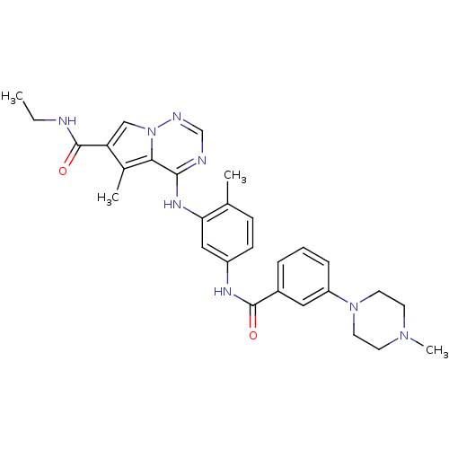 Chemical structure of BindingDB Monomer ID 50376444