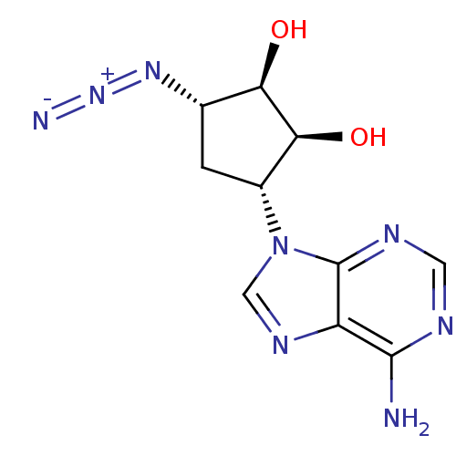 Chemical structure of BindingDB Monomer ID 50376497
