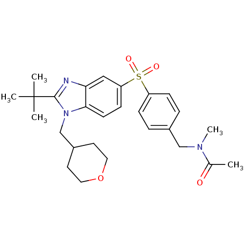Chemical structure of BindingDB Monomer ID 50376573