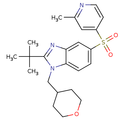 Chemical structure of BindingDB Monomer ID 50376584