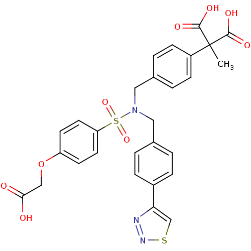Chemical structure of BindingDB Monomer ID 50376597