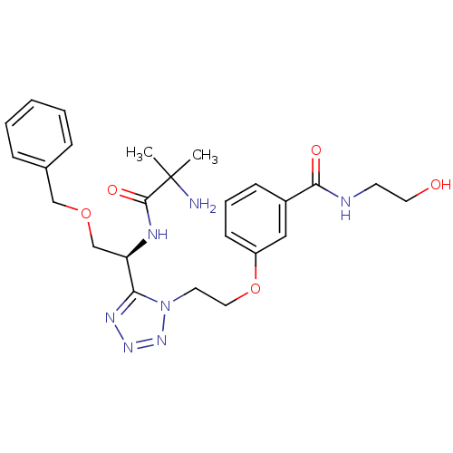Chemical structure of BindingDB Monomer ID 50376774