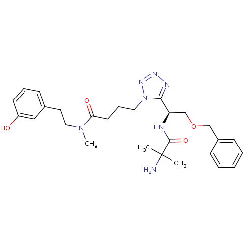 Chemical structure of BindingDB Monomer ID 50376782